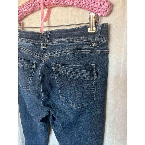 Democracy “ab” Technology Blue Jeans Woman’s Size 10 Skinny Leg - Picture 9 of 11